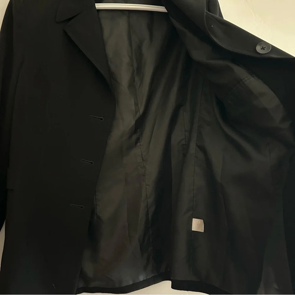 Caslon Black Blazer Jacket 3 Button Front Size 10 Petite - Picture 6 of 11